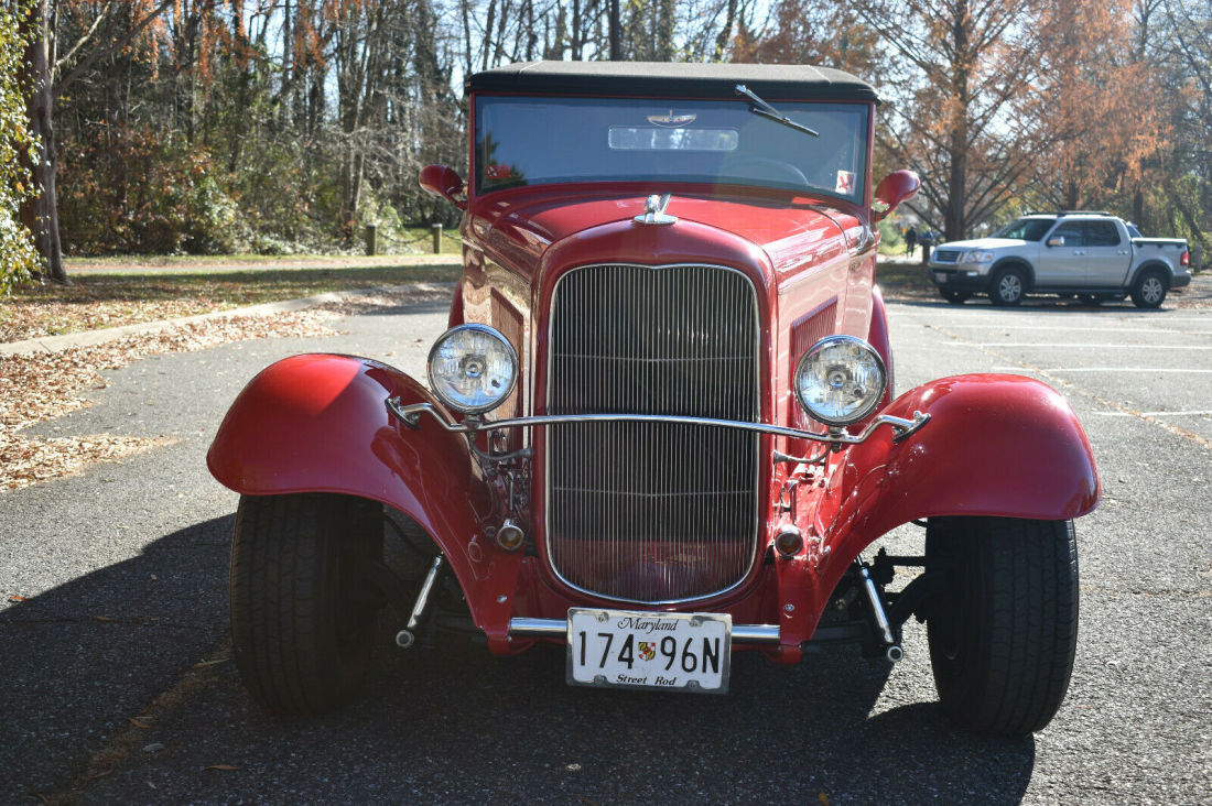 1932 Ford Cabriolet 50's Hot Rod Deuce 3x2 Barrels - photo 6
