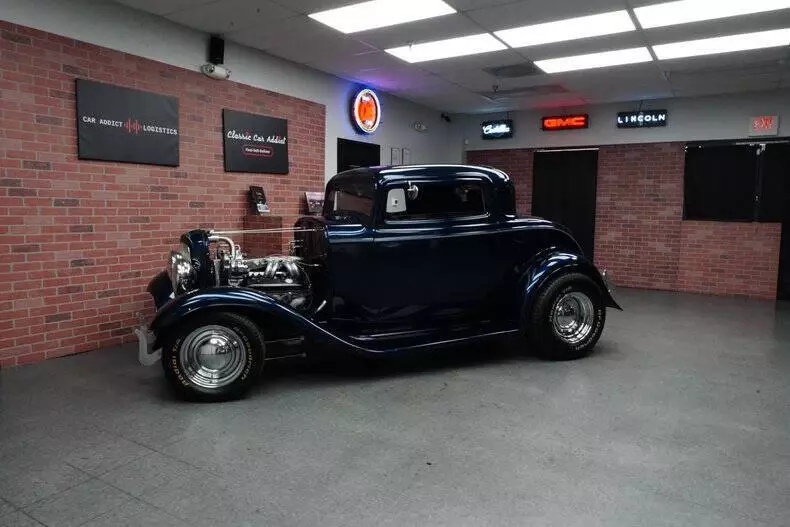 1932 Ford Coupe 16881 Miles Blue Metallic 350 V8 4 Speed 1932 Ford Coupe