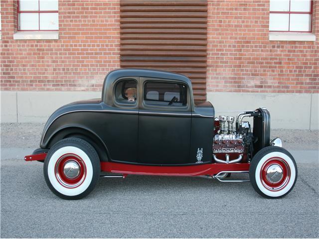 1932 Ford Coupe HotRod Flathead 8BA Dual Stromburgs, C4 Auto, TCI Chassis 1932 Ford Other --
