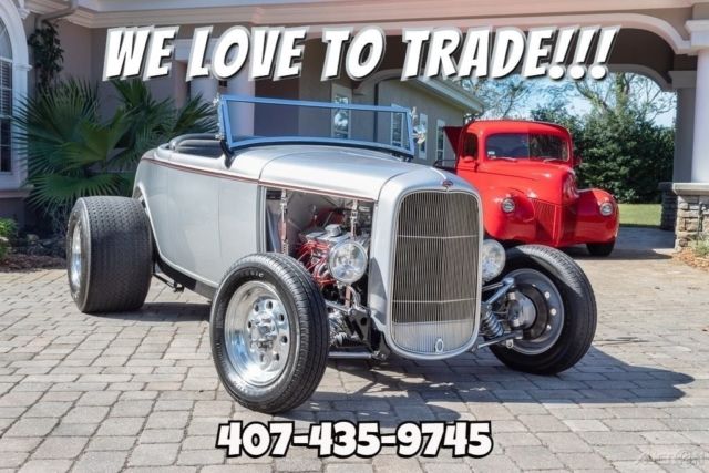 1932 Ford Deuce Highboy Roadster Independent Suspension / Leather Interior - photo 3