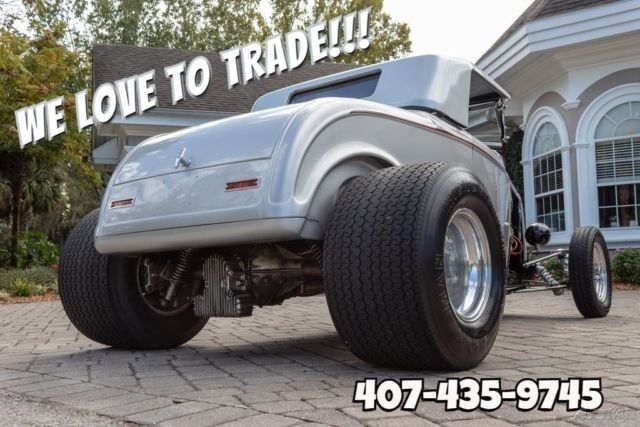 1932 Ford Deuce Highboy Roadster Independent Suspension / Leather Interior - photo 7