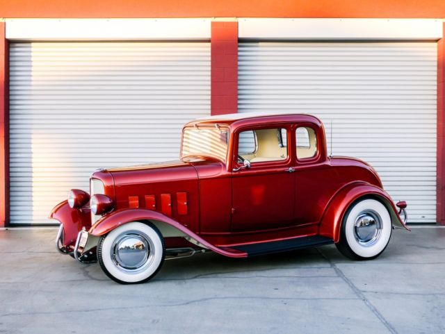 1932 Ford Five-Window (5) Coupe Pro-Built All-Steel Hot Rod Show Car, etc. 1932 Ford Other