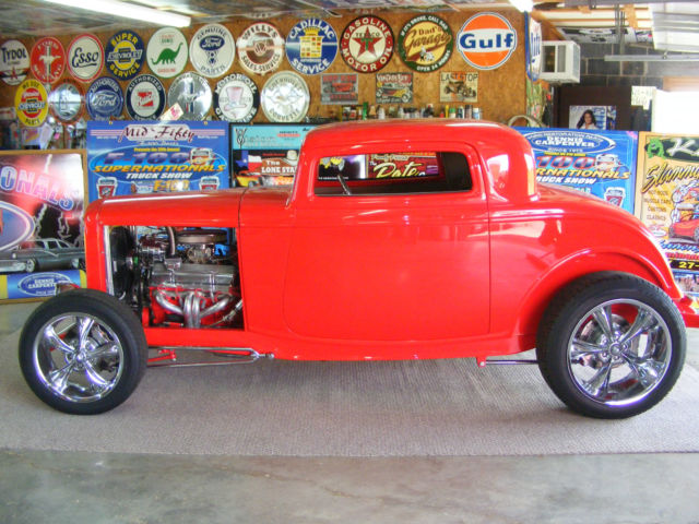 1932 Ford Hi-Boy Hot Rod Red - Mint Condition 1932 Ford Other 3 window coupe
