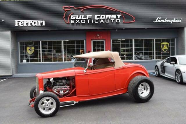 1932 Ford Hi-Boy Roadster 1 Red Convertible V8 Other Automatic 1932 Ford Other --