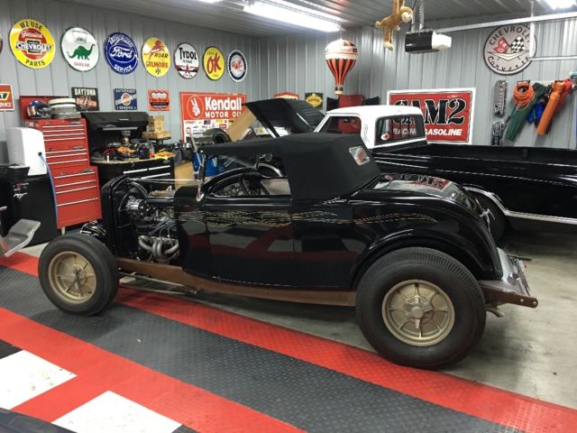 1932 Ford Highboy Roadster / 300hp SBC / TCI Trans / Ford 9inch / Vintage AC 1932 Ford Other