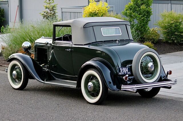 1932 Ford Model 18 V8 Rumble Seat Cabriolet, TASTEFUL MODS, FULLY RESTORED! 1932 Ford Model 18