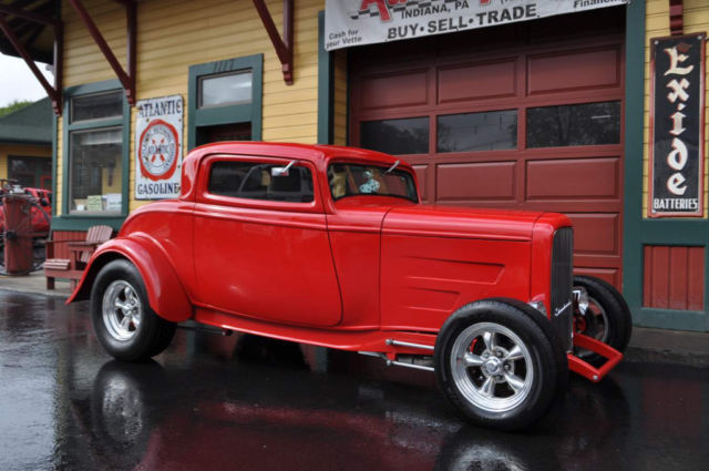 1932 Ford Model A 3 Window Deuce High Boy Coupe w/ Cold AC! - photo 2