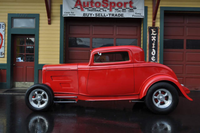 1932 Ford Model A 3 Window Deuce High Boy Coupe w/ Cold AC! - photo 6