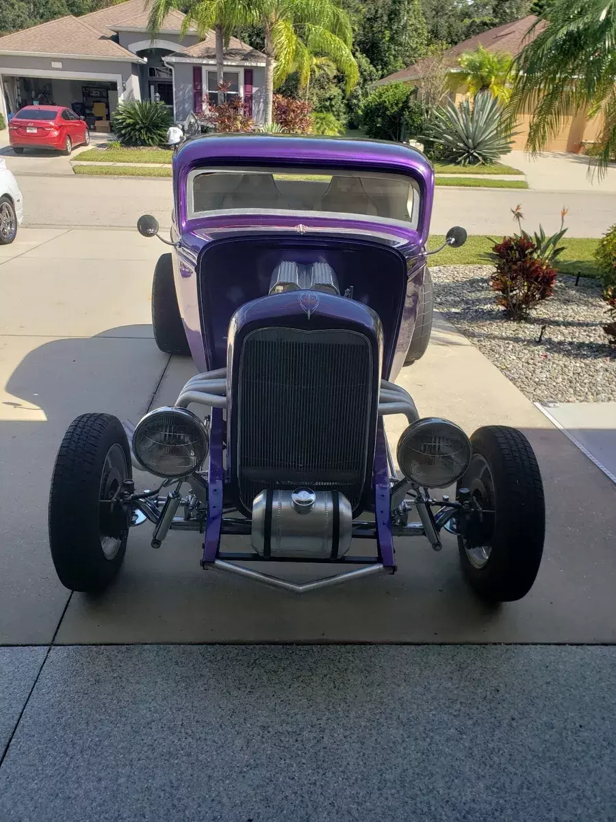 1932 Ford Model B Coupe Purple RWD Automatic 1932 Ford Model B