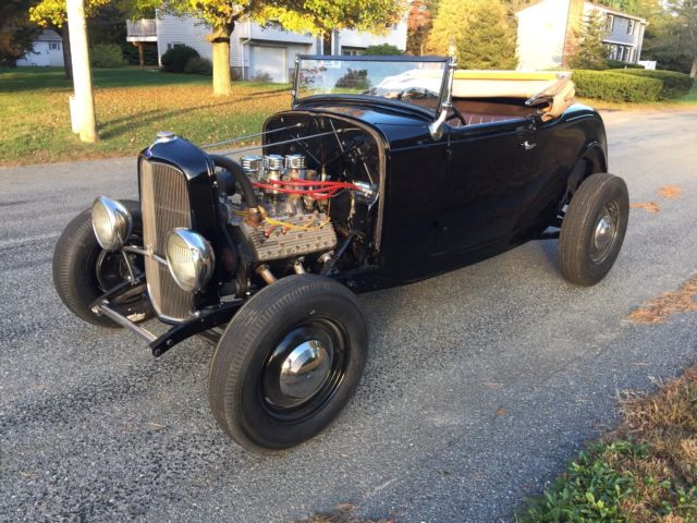 1932 FORD MODEL B ROADSTER CONVERTIBLE ALL REAL STEEL 1932 Ford Model A