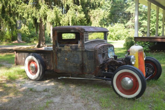 1932 Ford Pickup Hot Rod Rat Rod Model A Powered Must See Chopped and Channeled 1932 Ford Other Pickups