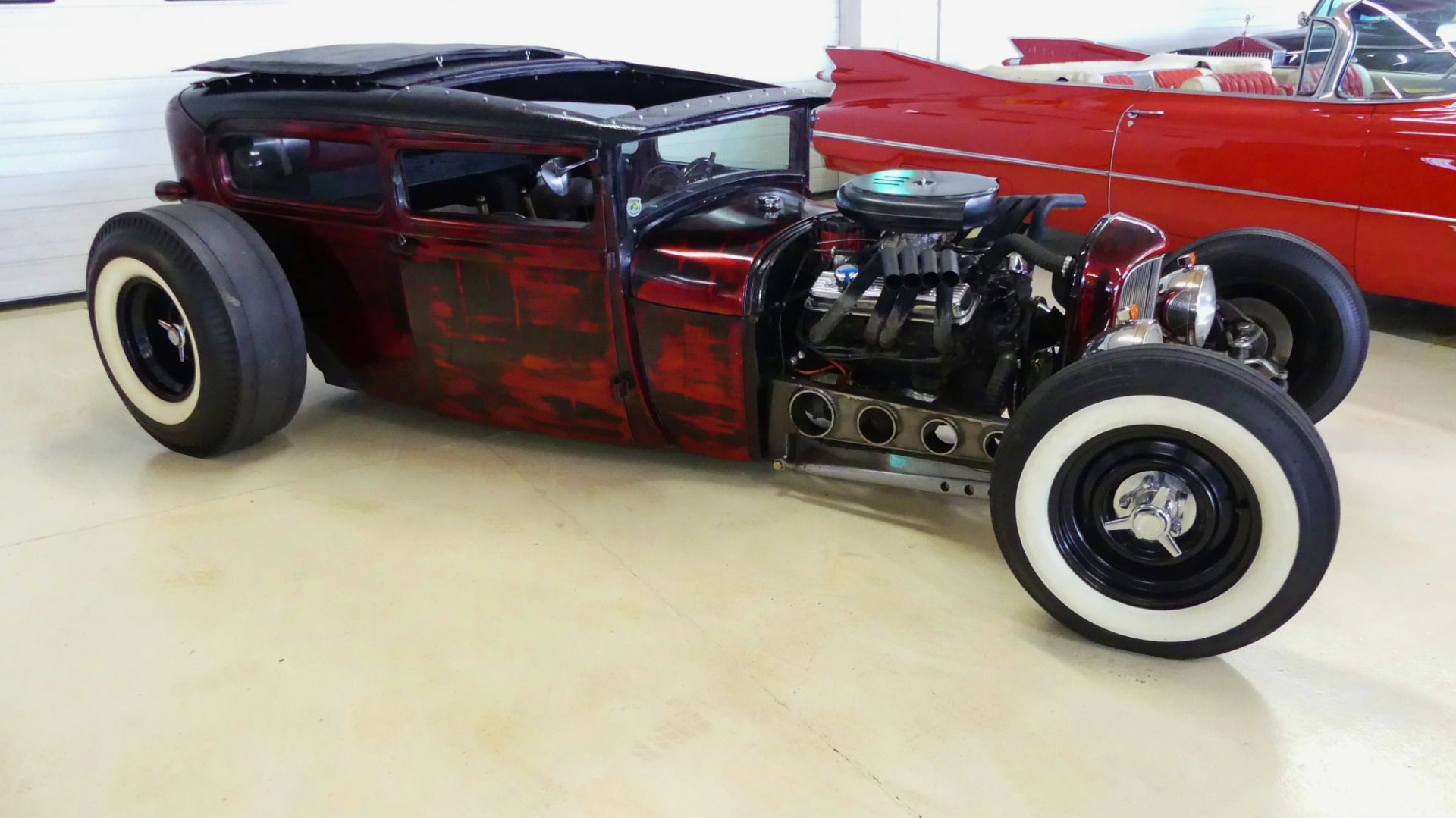 1932 Ford Rat Rod Assembled Vehicle 2 Miles Red 2 DR 350 Automatic 1932 Ford Other Pickups Assembled Vehicle