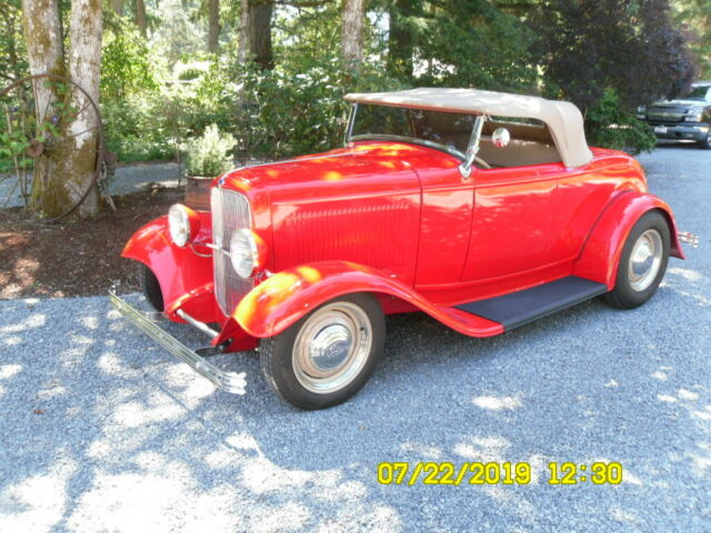 1932 Ford Roadster "NO EXCUSES" HOT ROD Scta Duece Coupe SBC 1932 Ford Roadster Street Rod