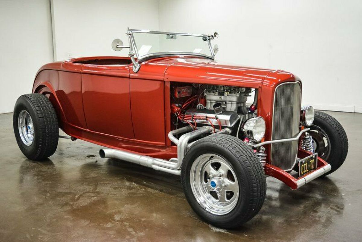 1932 Ford Roadster 2609 Miles Red Roadster 350 Chevrolet V8 700R4 1932 Ford Other