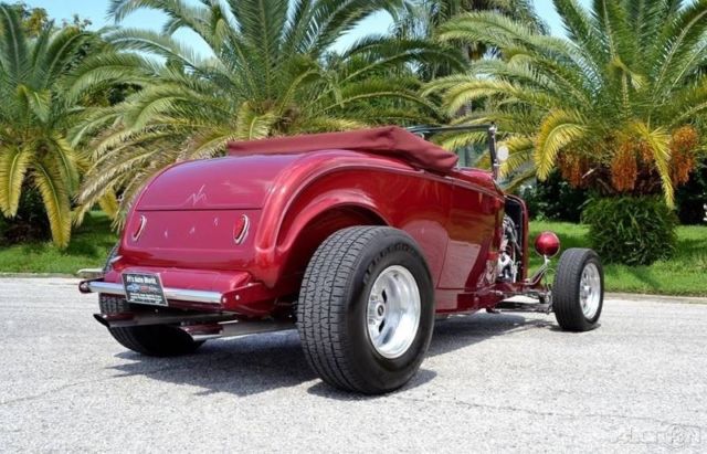 1932 Ford Roadster 1932 Ford Roadster 327 V8 Automatic 700R4 overdrive Top & A/C - photo 12