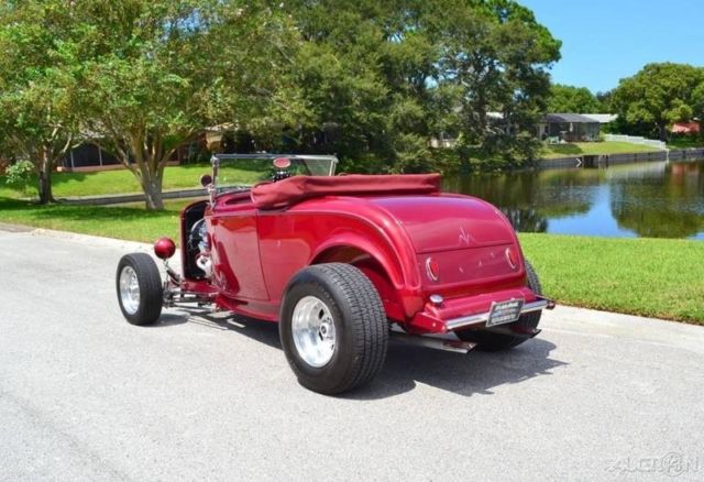 1932 Ford Roadster 1932 Ford Roadster 327 V8 Automatic 700R4 overdrive Top & A/C - photo 3