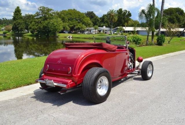 1932 Ford Roadster 1932 Ford Roadster 327 V8 Automatic 700R4 overdrive Top & A/C - photo 6