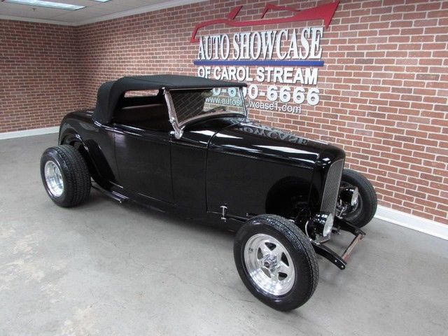 1932 FORD ROADSTER 350 AUTOMATIC FULL CUSTOM GROUND UP BUILD 1932 Ford Other