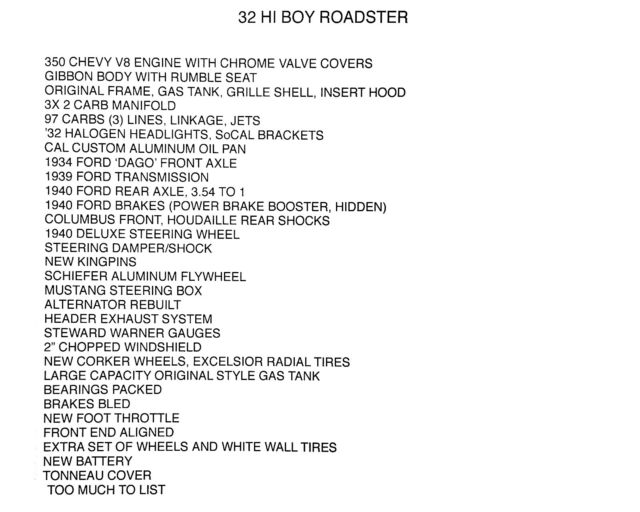 1932 Ford HI BOY ROADSTER - photo 2