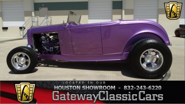 1932 Ford Roadster 8400 Miles Purple Convertible 350 CID V8 3 Speed Auto 1932 Ford Other Pickups