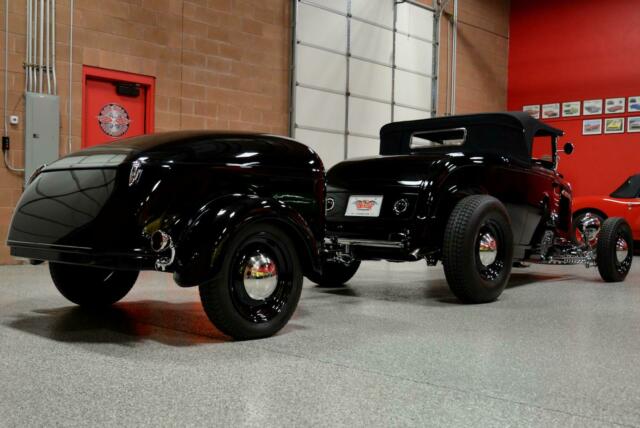 1932 FORD ROADSTER & 1937 MULLINS TRAILER 401ci Buick Nailhead 'HIGH-END' Build! 1932 Ford Other & Mullins Trailer