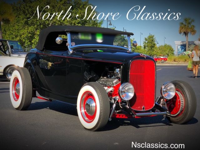 1932 Ford Roadster -BUILT BY ADAMS HOT ROD SHOP-PRISTINE SHOW QUALITY ROADSTER- 1932 Ford Roadster Street Rod-SHOW CAR-HOT ROD-ROADSTER-VINTAGE-