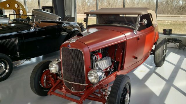 1932 ford roadster ,hot rod ,supercharged flathead,columbia 2 speed rear end 1932 Ford roadster