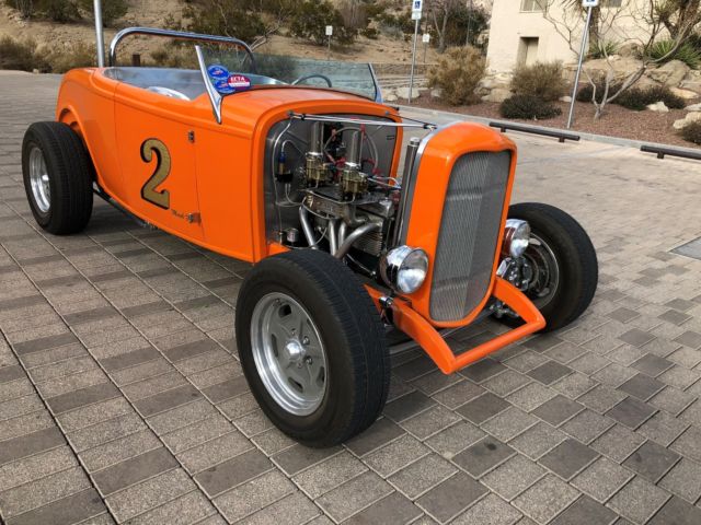 1932 FORD ROADSTER, HOTROD, RACECAR, FLATHEAD, RATROD, SALT FLATS, GLASS CAR 1932 Ford Other