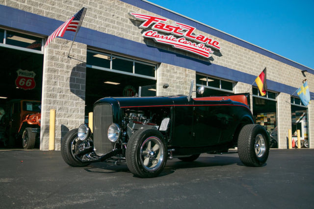 1932 Ford Rumble Seat Hiboy Rodster 383 Stroker Dual Carbs Gibbons Body 1932 Ford Hi Boy