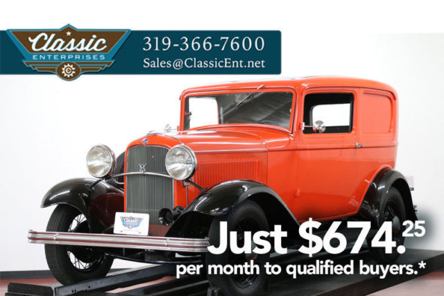 1932 Ford Sedan Delivery 0 Orange Sedan 221 Flathead V8 3 Speed Manual 1932 Ford Other Pickups --