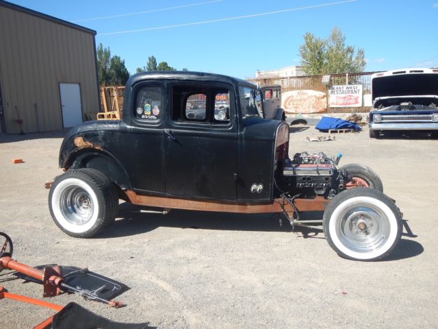 1932 FORD STEEL 5 WINDOW COUPE OLD HOT ROD PROJECT CAR CHEVY V8 1933 1934 1932 Ford 5 Window Coupe Hot Rod