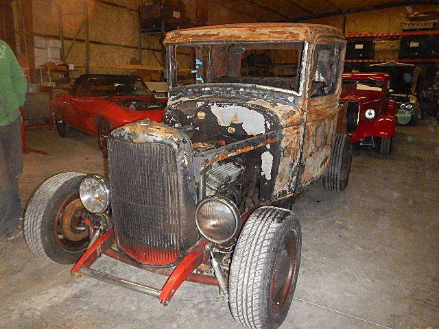 1932 FORD STEEL HI-BOY HOT RAT ROD TRUCK HAS FIRE DAMAGE BARN FIND PROJECT CAR 1932 Ford Other Pickups Hi-Boy
