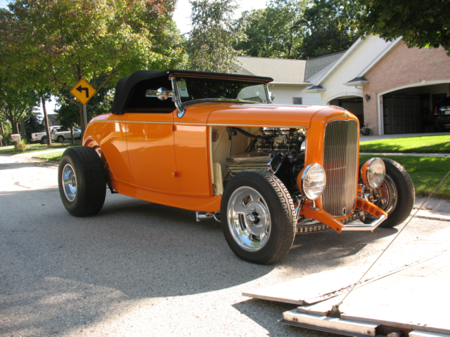1932 Ford Model B roadster steel hot rod street rod resto mod