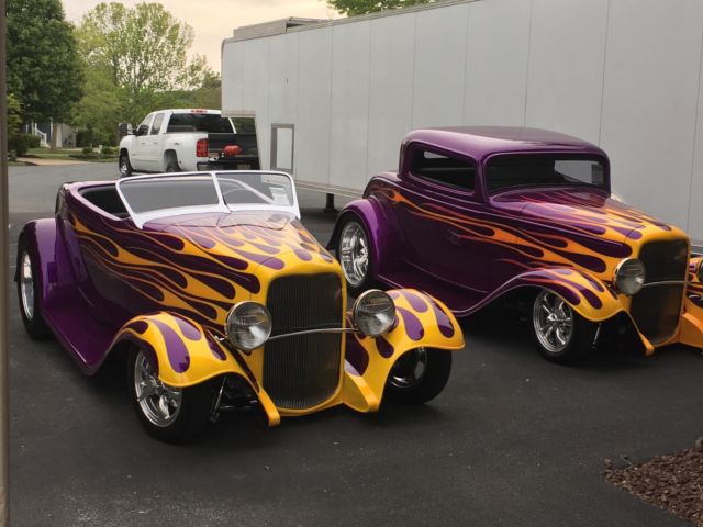 1932 Ford Street Rod Hot Rod Bobby Alloway Built Great 8 Riddler Show Car 1932 Ford Coupe 3 Window Street Rod Hot Rod Show Car