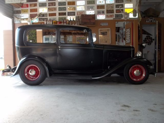 1932 Henry Ford All Steel Two Door Sedan-Vintage/Rare/Perfect 1932 Ford 2 Door Sedan