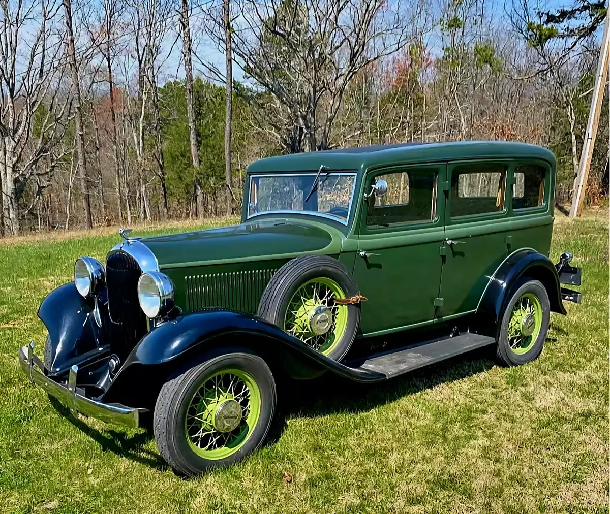 1932 Plymouth Model PB Green Stainless 1932 Plymouth Model PB Stainless