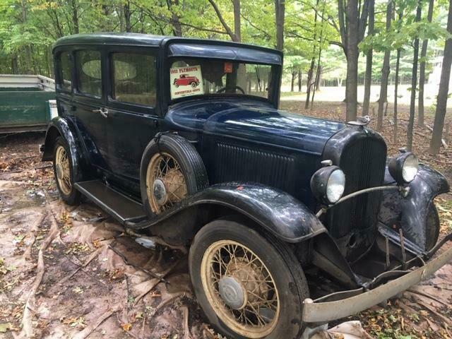 1932 Plymouth PA model 4dr sedan Antique car 1932 Plymouth Model PA