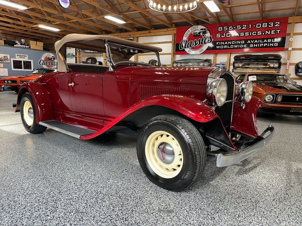 1932 Plymouth PA Roadster - Restomod V6 - Automatic Disc Brakes - All Steel 1932 Plymouth PA Roadster Restomod V6 - Automatic Disc Brakes - All Steel