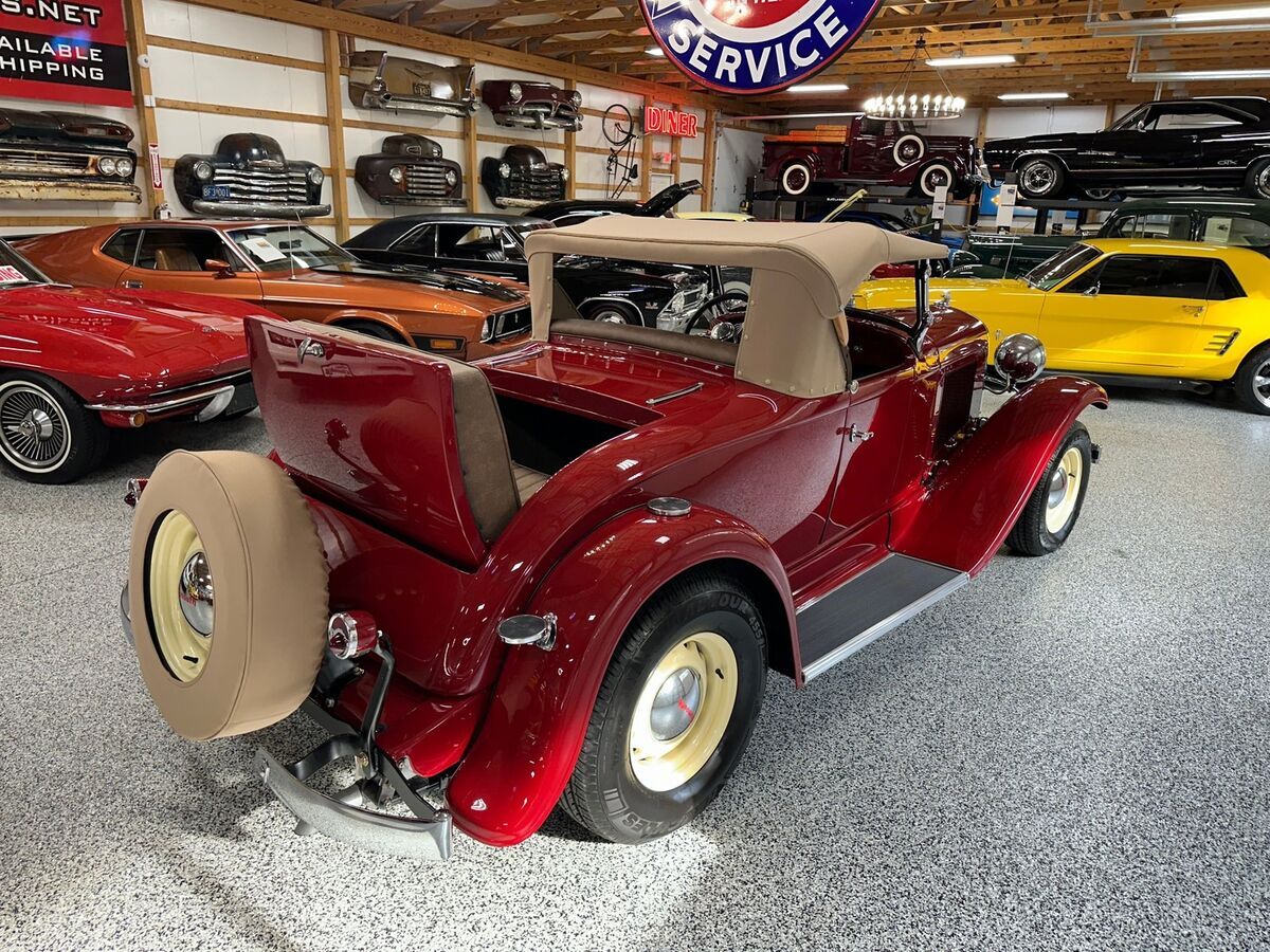 1932 Plymouth PA Roadster Restomod V6 - Automatic Disc Brakes - All Steel - photo 9