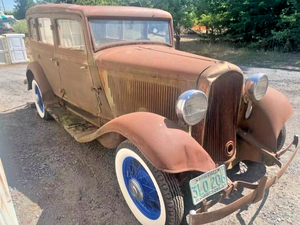 1932 Plymouth PB Sedan Rat Hot Rod Project Suicide Door Sedan - photo 7