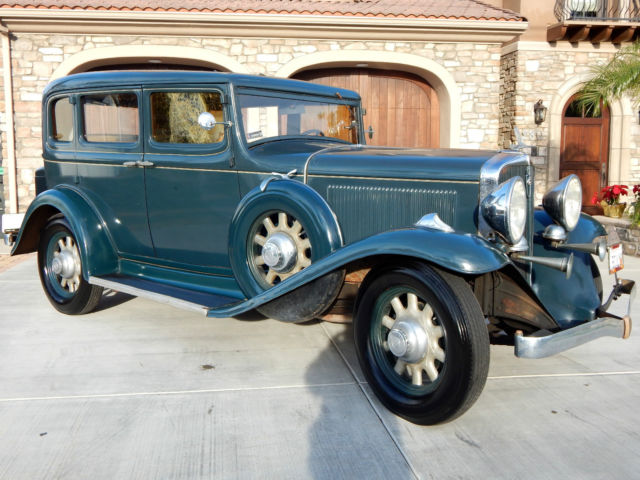 1932 Studebaker Dictator 8 Regal 4 Door Sedan with 50,000 Miles 1932 Studebaker Dictator 8 Regal 4 Door Sedan with 50,000 Original Miles