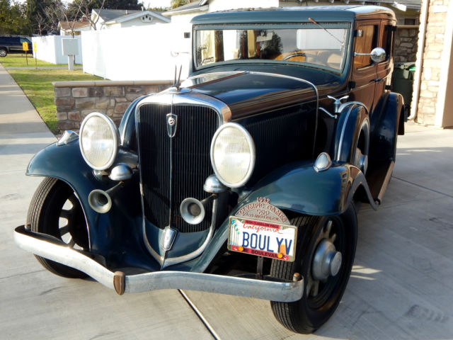 1932 Studebaker Dictator 8 Regal 4 Door Sedan with 50,000 Original Miles - photo 13