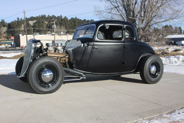 1933 1934 Ford 5 window coupe hot rod SCTA Olds powered, muncie 4 speed 1934 Ford Other