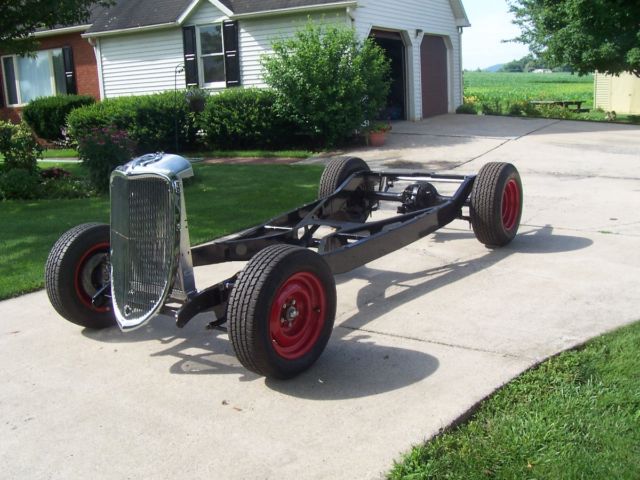 1933 and 1934 FORD STREETROD CHASSIS READY TO ROLL! NEW PARTS CLEAR TITLE 1933 Ford Other 1933 or 1934 chassis
