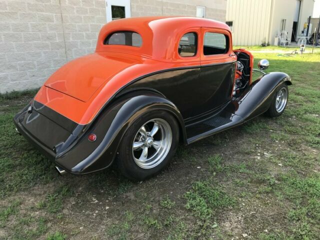 1933 Chevrolet 5-Window Coupe Steel body glass fenders 383 stroker 700-R AC - photo 9