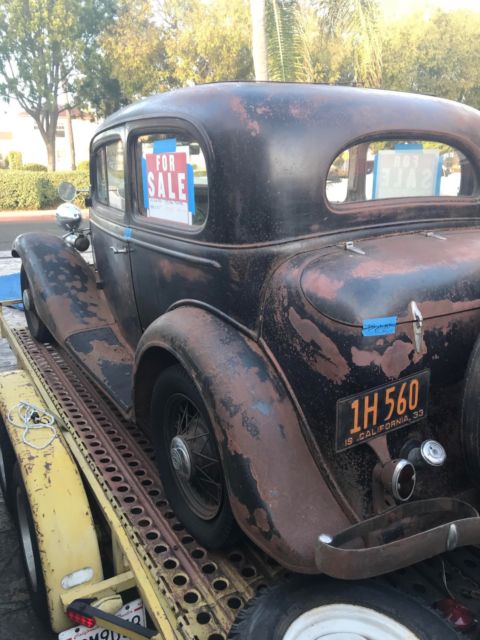 1933 Chevrolet Master 2dr Sedan 1933 Chevrolet 2dr sedan Master