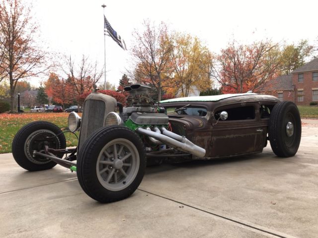 1933 Chevrolet Master Sedan Rat Rod AIR RIDE HYDRAULIC BODY SICKEST IN THE WORLD 1933 Chevrolet Master Rat Rod