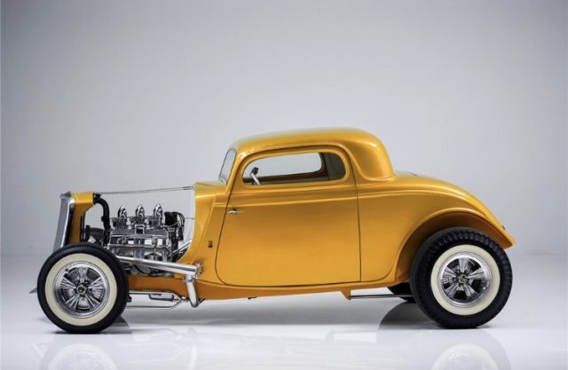 1933 Ford 3 window Coupe Rick Dore SCREAMIN KAT Show Build 1933 Ford Coupe