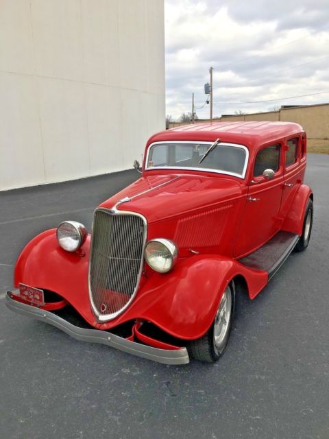 1933 Ford 4 - Door Sedan Street Rod Rat Rod AllSteel Car Survivor Daily Driver 1933 Ford Other