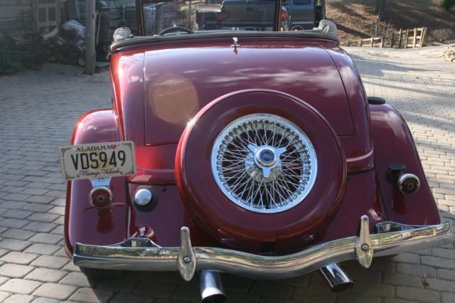1933 Ford 1934 cabriolet - photo 7